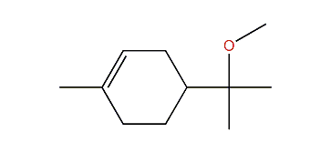 4-(2-Methoxypropan-2-yl)-1-methylcyclohex-1-ene